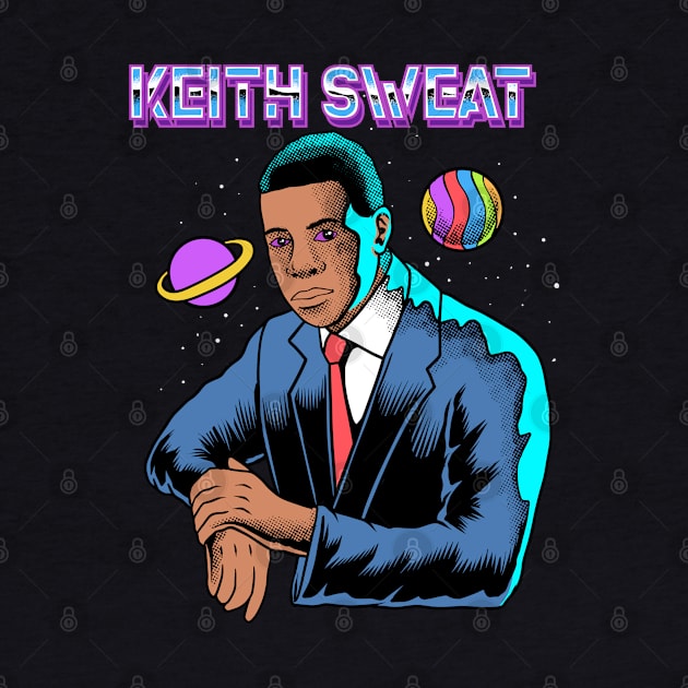 Keith Sweat - 90's Space Design by margueritesauvages